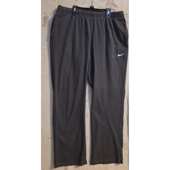 Men’s Nike Dark Gray Jogger Sweatpants Size XL | Waist 36 | 42” Length | Athleti - Picture 1 of 16